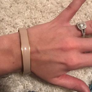 J crew gold and tan band